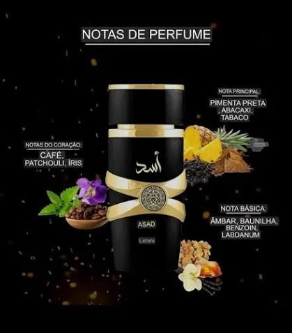 ASAD black de Lattafa (100ml)